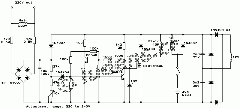 Avr Generator Wiring Diagram - Wiring Diagram Schema